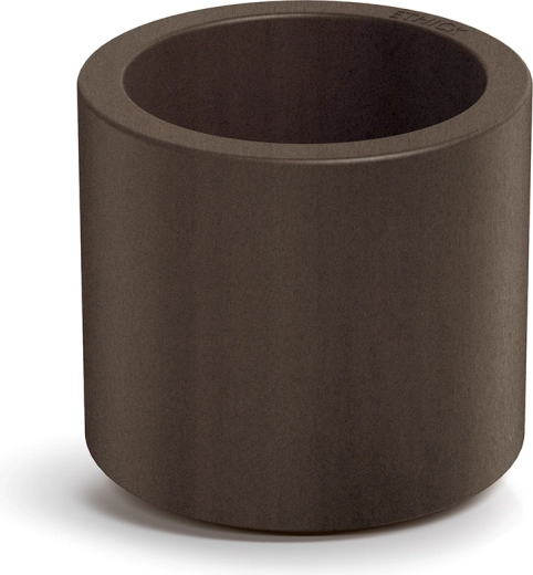 Pot de fleurs Tubla Round 47 cm brun rouille