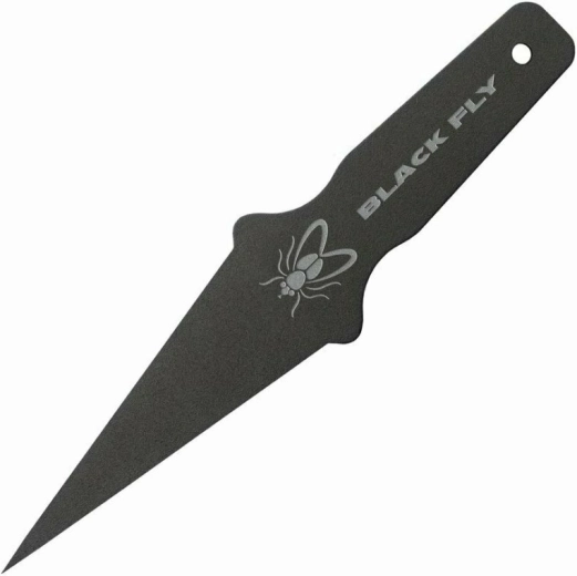 Petit couteau de lancer Cold Steel Black Fly, acier au carbone, noir