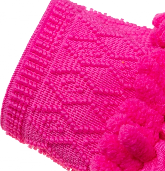 Gant de lavage auto en microfibre – rose foncé