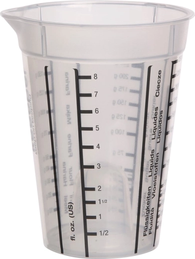 Verre doseur gradué 0,25 l