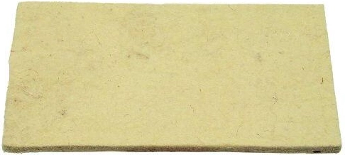 Feutre blanc de rechange 250 × 130 × 10 mm