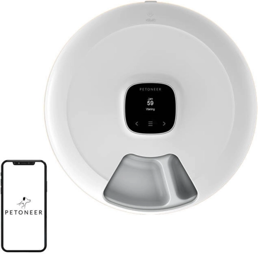 Distributeur intelligent rotatif de nourriture Petoneer NutriSpin