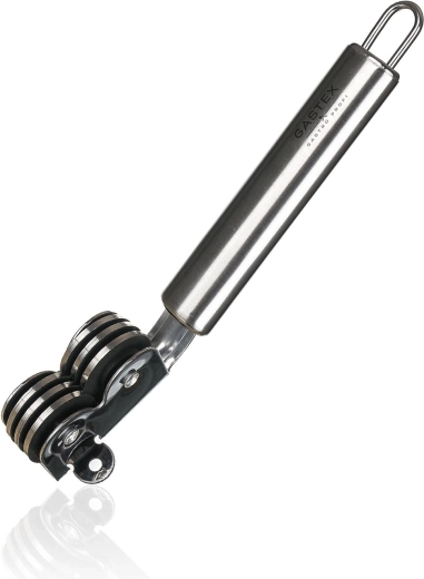 Aiguiseur de couteaux AZORA en acier inoxydable 18,5 × 4 cm