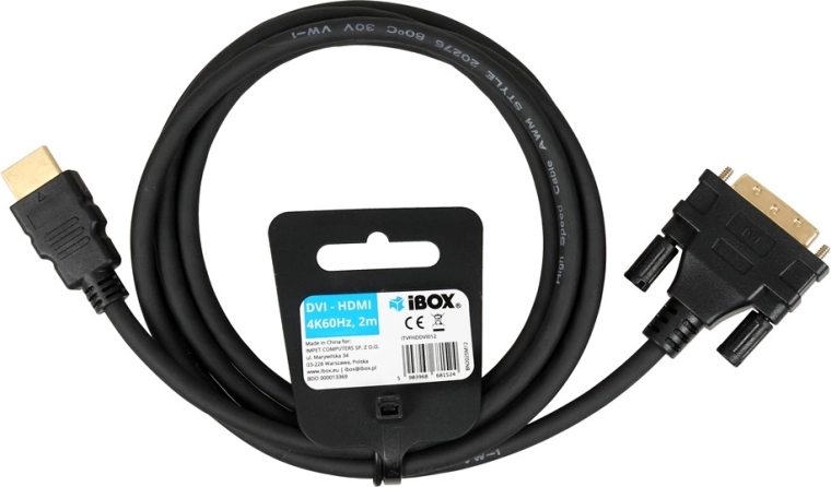 Câble HDMI vers DVI 2 m (Full HD 1080p)