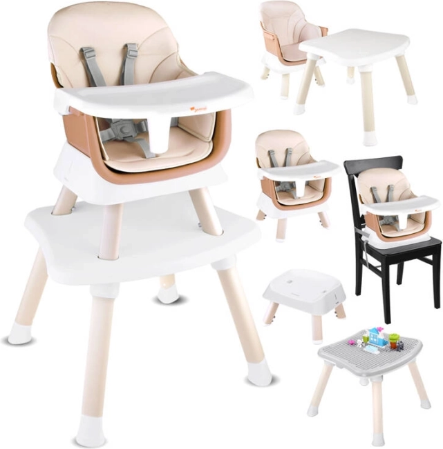 Chaise haute pour enfant 6-en-1 – Siège