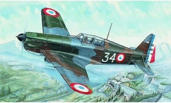 Maquette d’avion Směr Morane Saulnier MS 406 1:72