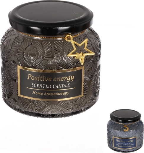 Bougie parfumée en verre MOON 210 g