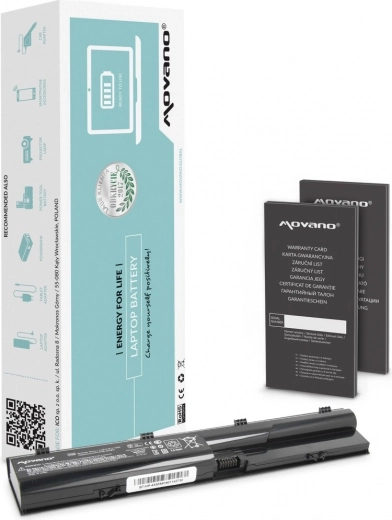Batterie PR06 pour HP ProBook 4330s, 4530s, 4535s et 4540s (4400 mAh / 48 Wh) Movano