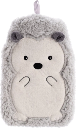 Bouillotte hérisson avec housse en peluche 0,6 l