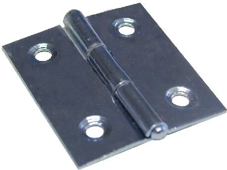 Charnière articulée 30 × 30 mm, galvanisée (20 pcs)