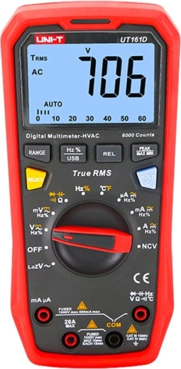 Multimètre numérique Uni-T UT161D True RMS