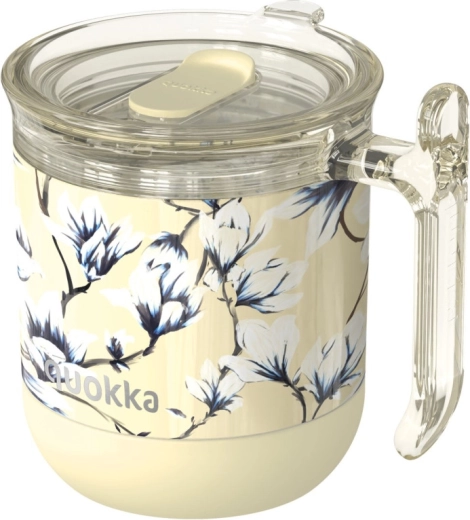 Mug isotherme Quokka Wave Spring Dawn jaune 260 ml