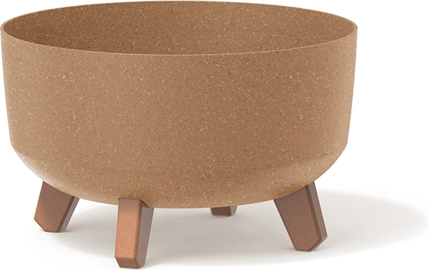 Pot Gracia Low Eco Wood 28,5 cm – naturo naturel