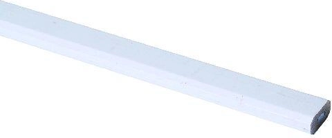 Crayon de menuisier blanc 25 cm - 1 pièce
