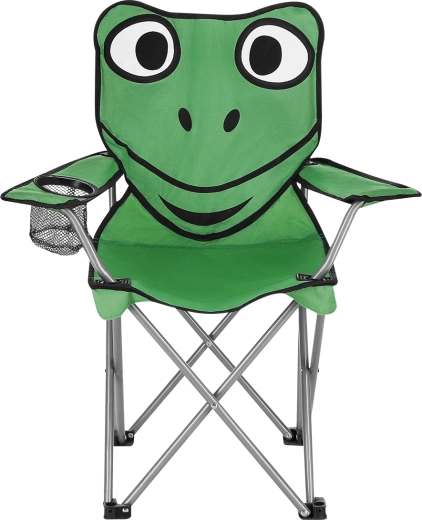 Chaise de camping pliante pour enfant Grenouille Nils Camp