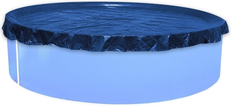 Bâche de couverture pour piscine ronde 3,66 m – bleue