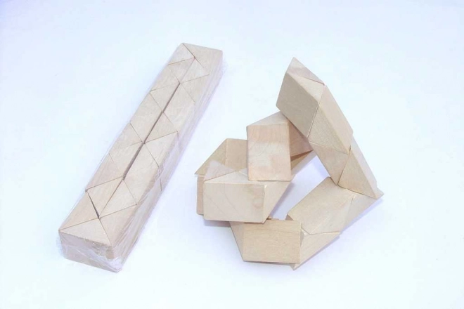 Casse-tête en bois Serpent Naturel