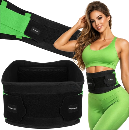 Ceinture amincissante en néoprène pour le ventre Trizand 120 × 24 cm