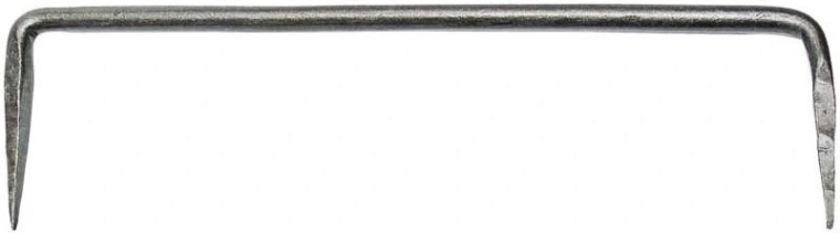 Crampon de charpente 320 × 12 mm, lisse