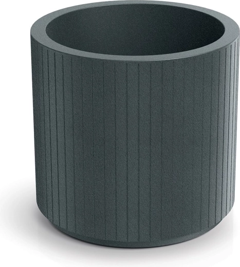 Pot Coro Round 40 cm graphite