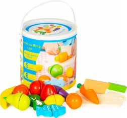 Fruits et légumes en bois à couper – 13 pièces