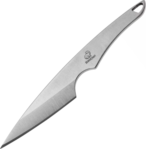 BeaverCraft NCK2 couteau de cou avec étui en cuir