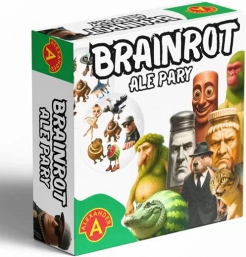Ale Pary Brainrot – jeu de cartes d’observation avec des personnages IA déjantés