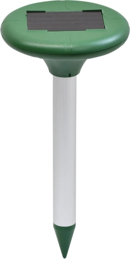 Répulsif solaire pour taupes et rongeurs, rond 15 × 31 cm