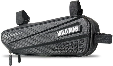 Wild Man sacoche de cadre étanche pour vélo 1,2 l noire