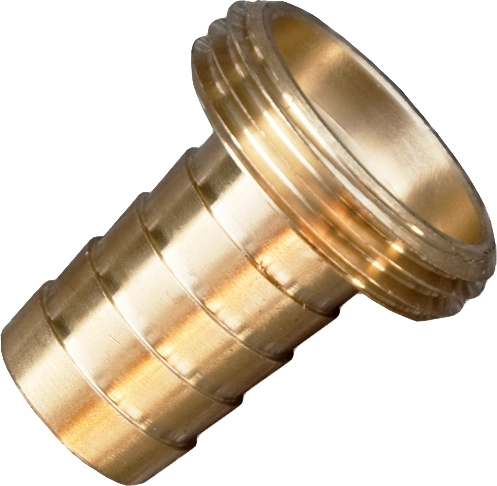 Adaptateur en laiton avec filetage extérieur 3/4" 15 mm