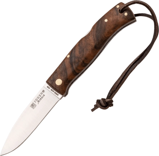 Couteau pliant Joker Artica avec manche en bois de noyer 8 cm