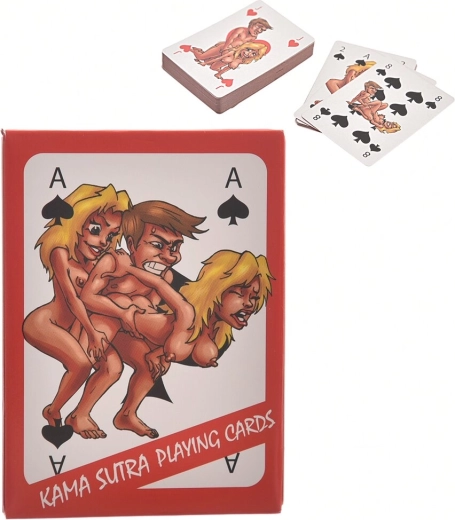 Cartes à jouer humoristiques Kamasutra