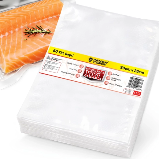 Sachets sous vide gaufrés RENEW FORCE 20 × 25 cm (50 pcs)