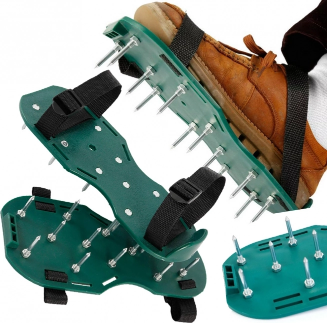 Chaussures d'aération de jardin pour pelouse