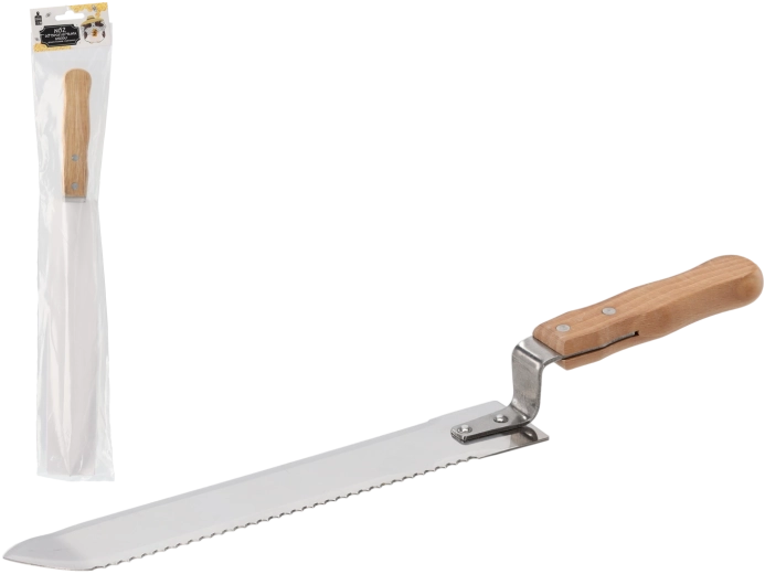 Couteau à désoperculer à denture unilatérale