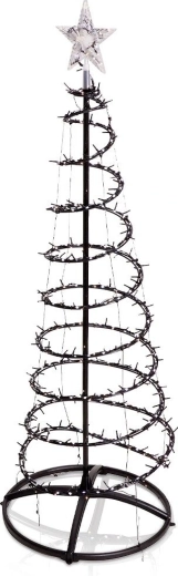 Sapin de Noël conique lumineux avec 524 LED, 150 cm