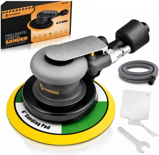 Ponceuse orbitale excentrique pneumatique Humberg HM-262 12
0000 tr/min