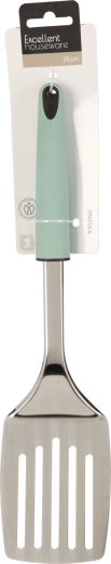 Spatule perforée en inox 35 cm