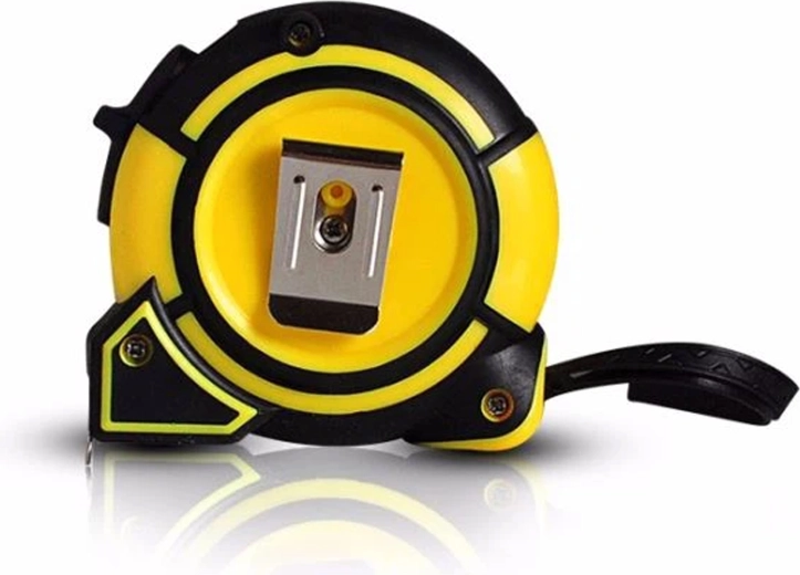 Ruban à mesurer enroulable 5 m x 25 mm avec verrou, ruban en acier