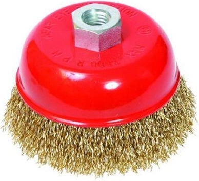 Brosse coupe 100 mm à fil ondulé 0,3 mm M14 Festa
