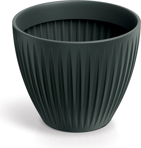 Pot de fleurs Latia Round anthracite 40 cm