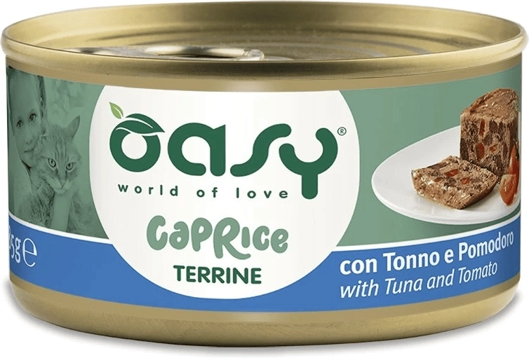 Oasy Caprice terrine au thon et à la tomate 85 g
