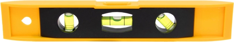 Niveau à bulle 230 mm avec base magnétique, 3 fioles