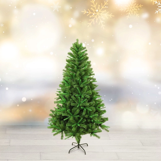 Sapin de Noël artificiel bicolore de 150 cm