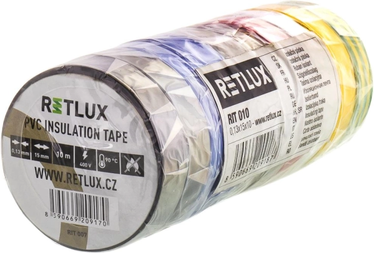 Rubans isolants RETLUX en PVC, 10 pièces
