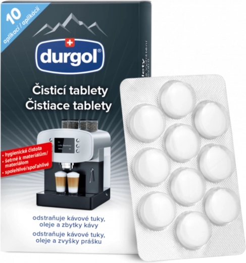 Tablettes de nettoyage Durgol pour toutes les machines à café – 10 pcs