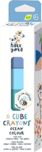 Crayons de cire en cubes Ocean 6 pcs AVENIR