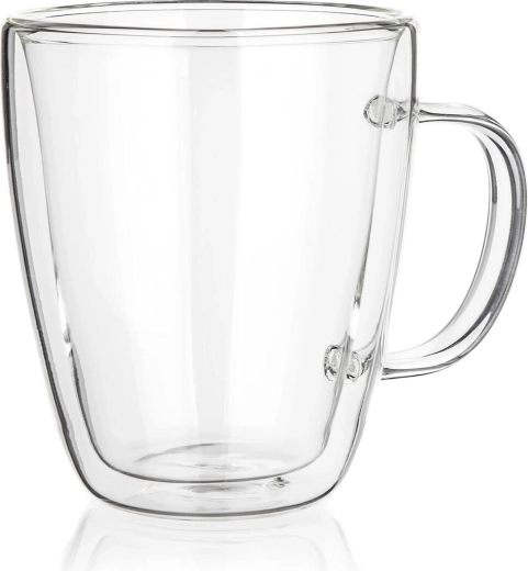 Tasse en verre à double paroi Doblo 300 ml