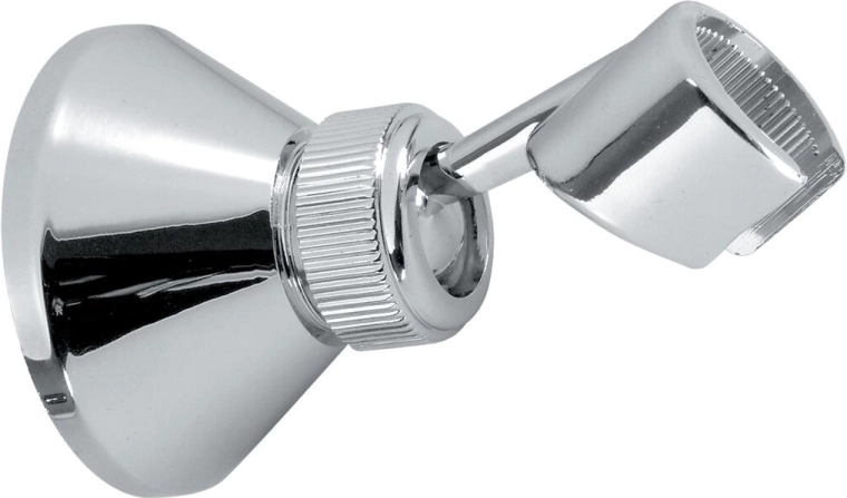 Support de douche métallique articulé