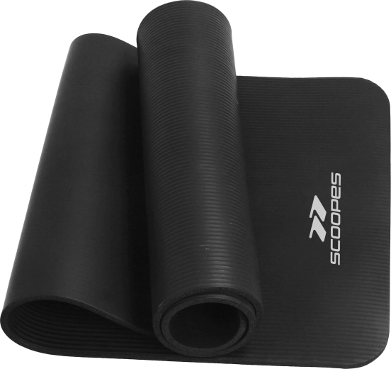 Tapis de fitness NBR Cushion 10 mm noir